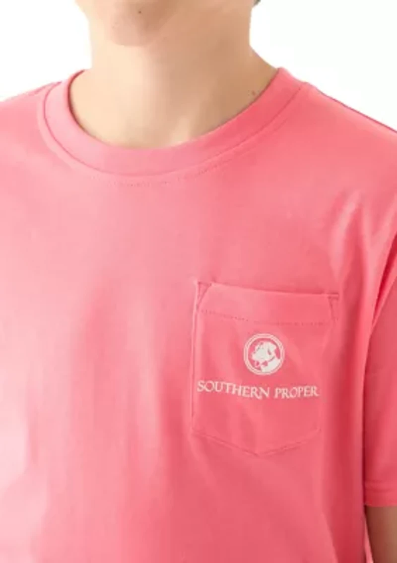 Boys 8-20 Sailboat Graphic T-Shirt