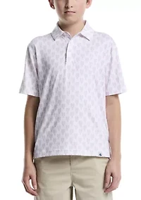 Boys 8-20 Lobster Printed Polo Shirt