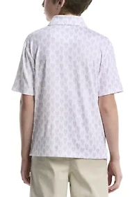 Boys 8-20 Lobster Printed Polo Shirt