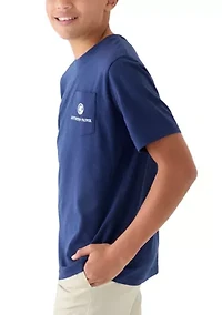 Boys 8-20 Short Sleeve Beach Trip Graphic T-Shirt