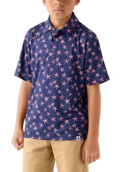 Boys 8-20 Starfish Polo Shirt