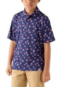 Boys 8-20 Starfish Polo Shirt