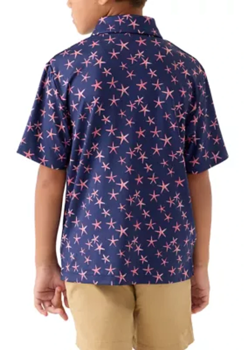 Boys 8-20 Starfish Polo Shirt