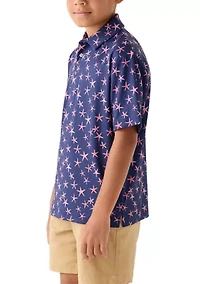 Boys 8-20 Starfish Polo Shirt