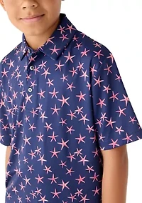 Boys 8-20 Starfish Polo Shirt