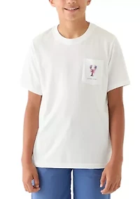 Boys 8-20 Patriotic Lobster T-Shirt