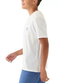 Boys 8-20 Patriotic Lobster T-Shirt