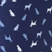 Boys 8-20 Short Sleeve Dog Print Polo Shirt