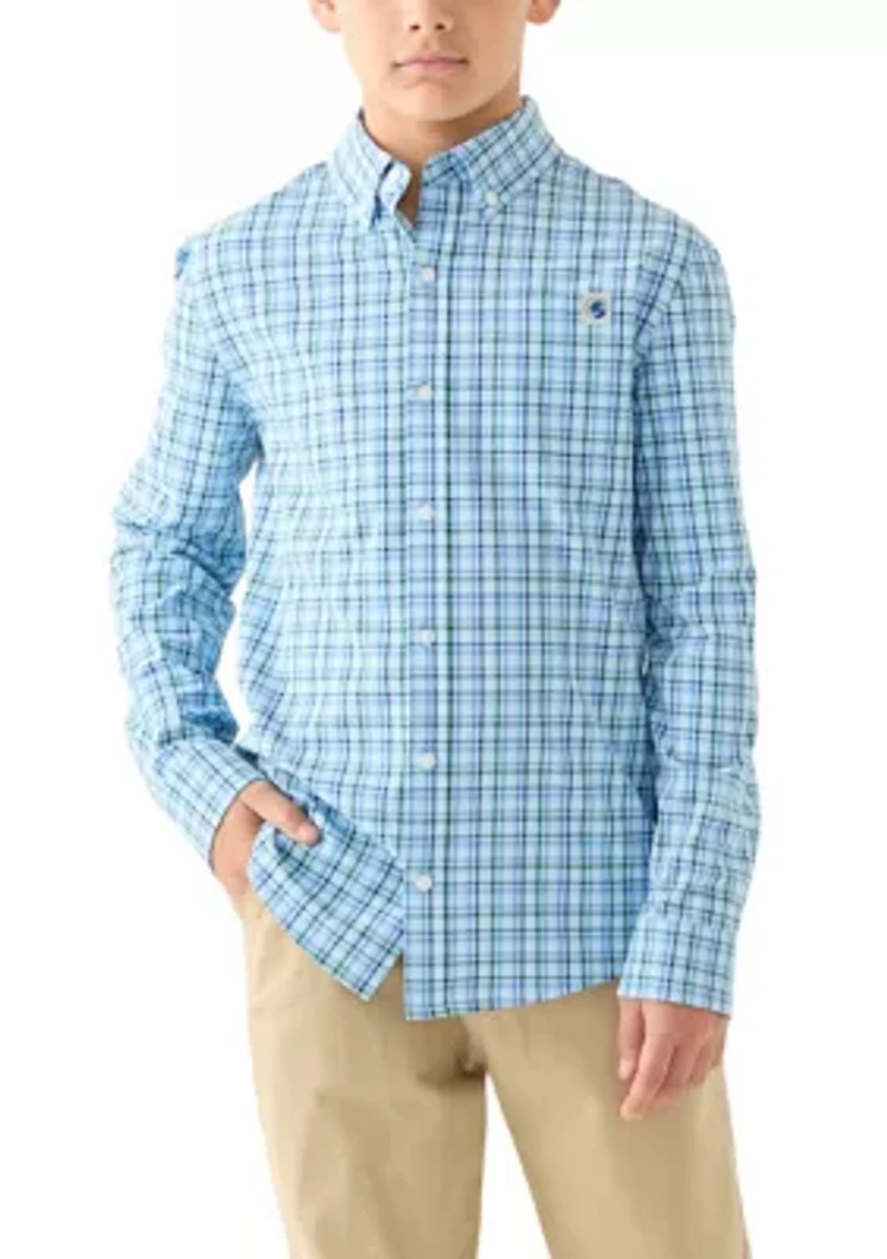 Boys 8-20 Long Sleeve Plaid Flannel Shirt