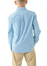 Boys 8-20 Long Sleeve Plaid Flannel Shirt