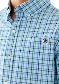 Boys 8-20 Long Sleeve Plaid Flannel Shirt