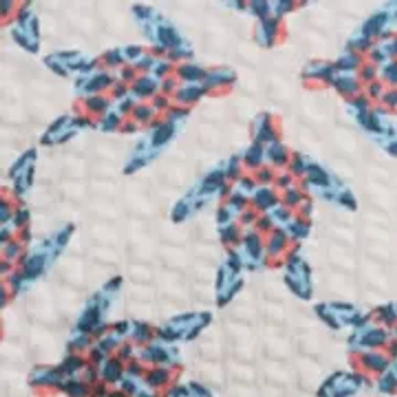 Boys 8-20 Seersucker Geometric Print Shirt