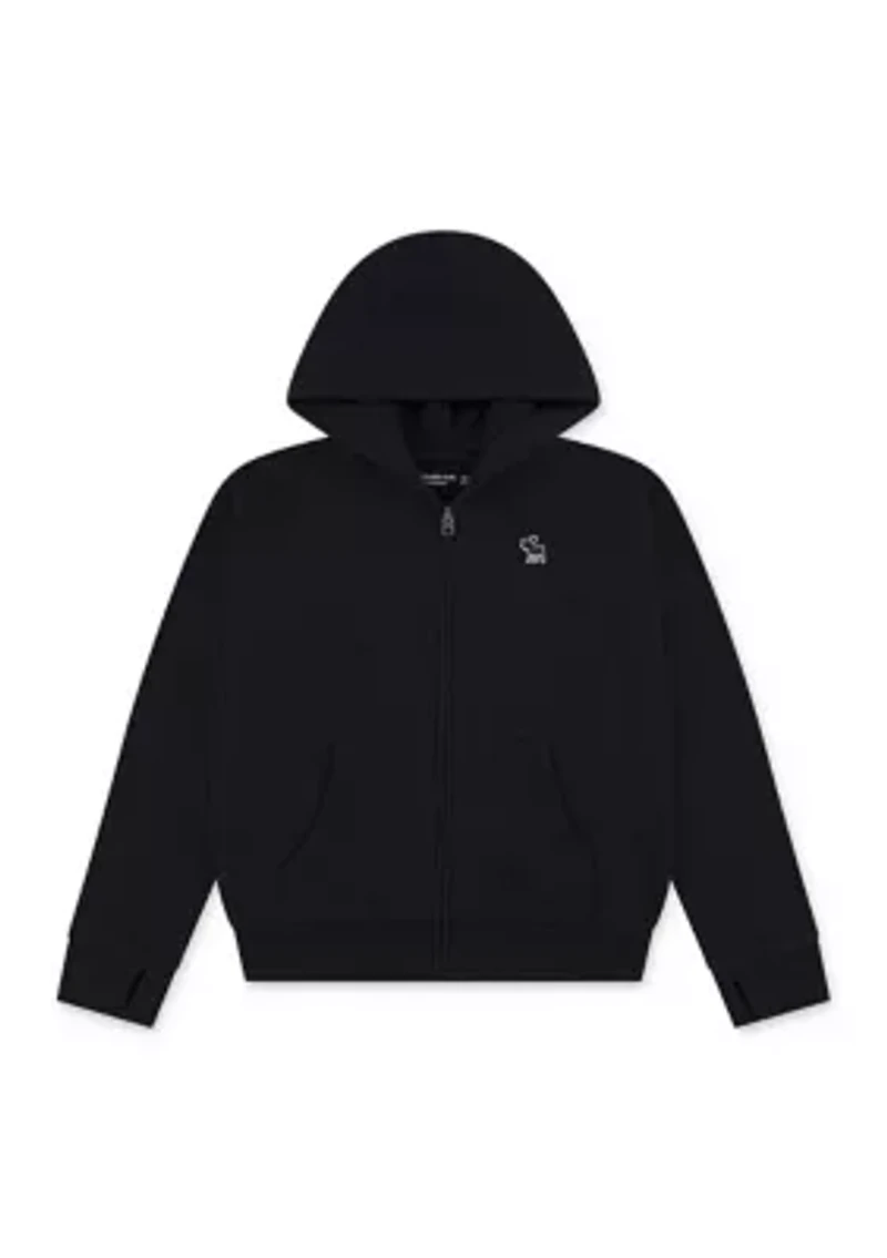essential full zip hoodie