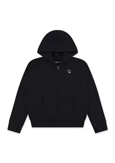 essential full zip hoodie