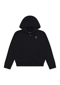 essential full zip hoodie