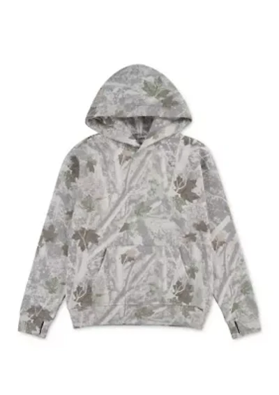 essential camo hoodie
