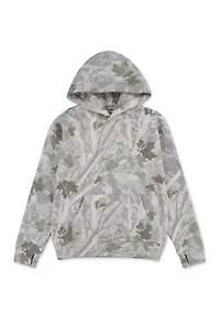 essential camo hoodie