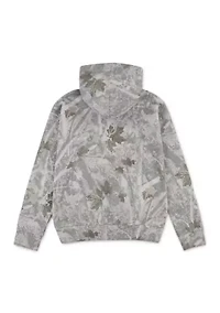 essential camo hoodie