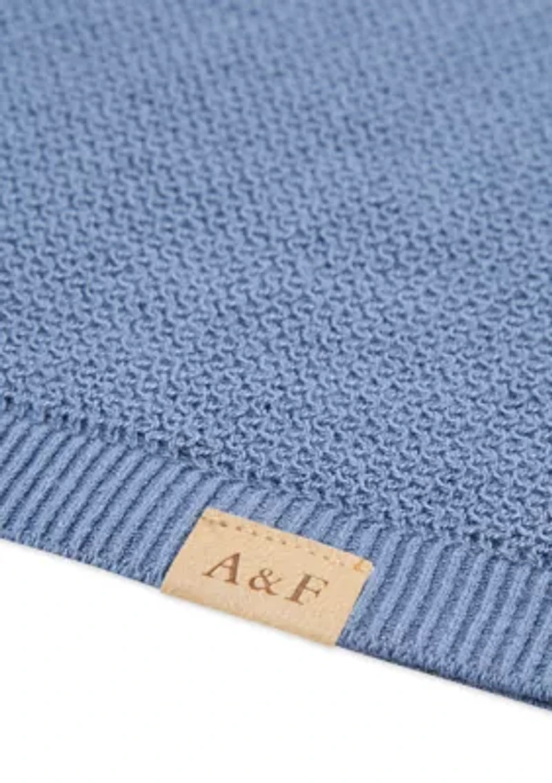 cotton short sleeve textured knit shirt