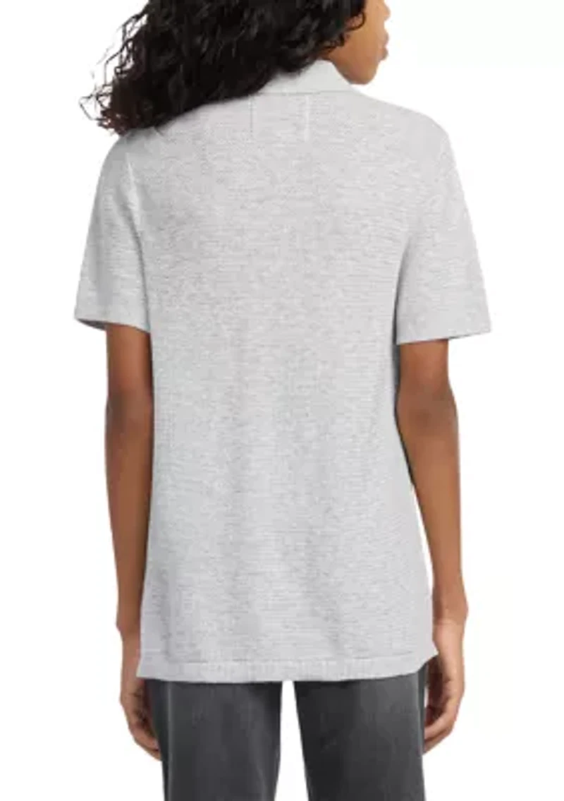 short sleeve traditional polo shirt