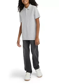 short sleeve traditional polo shirt