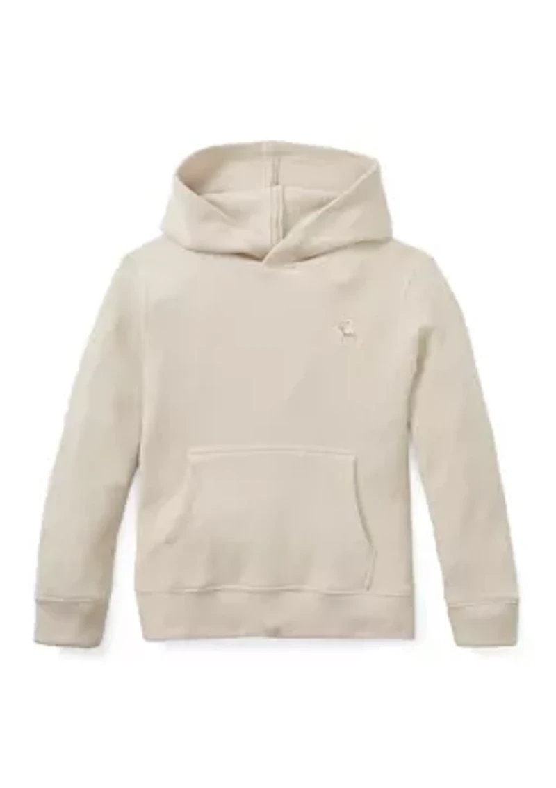 long sleeve hooded waffle shirt