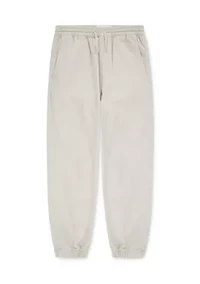 slim twill joggers