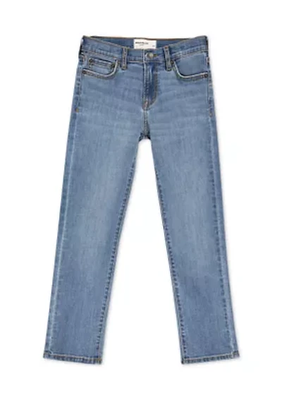 straight leg jeans