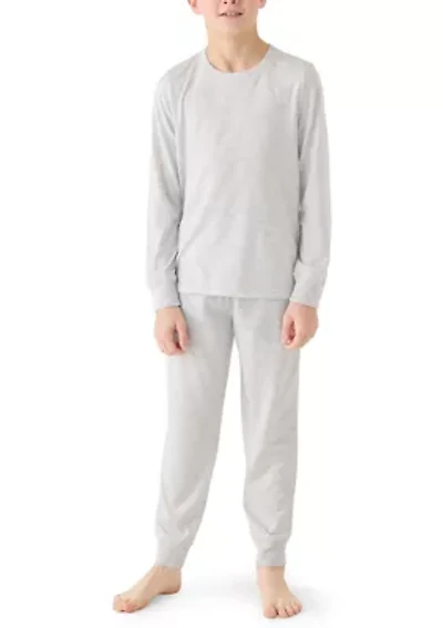 long sleeve jogger sleep set