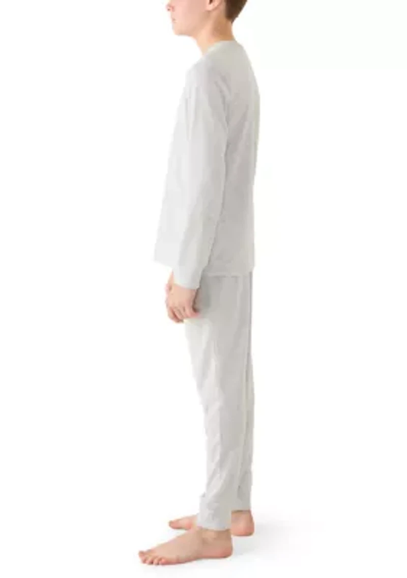 long sleeve jogger sleep set