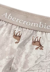 printed long sleeve jogger sleep set