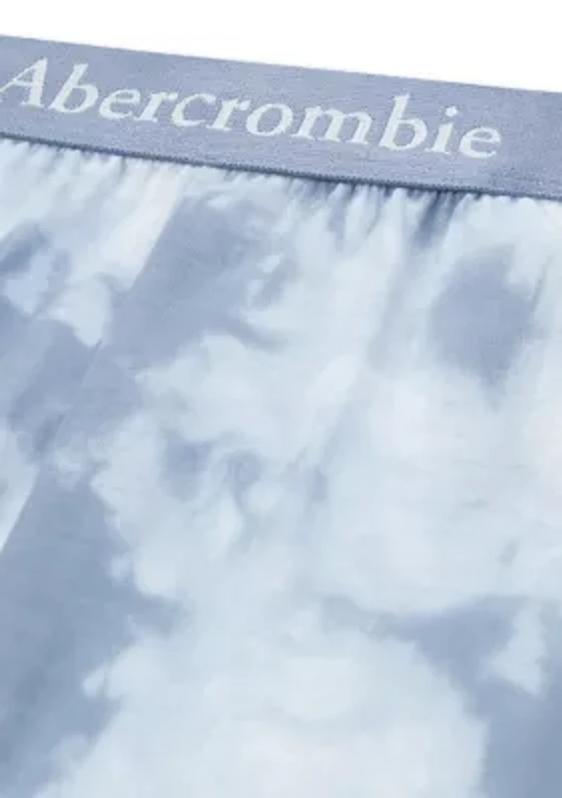 printed long sleeve jogger sleep set