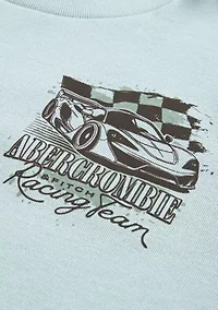 short sleeve racing graphic t-shirt