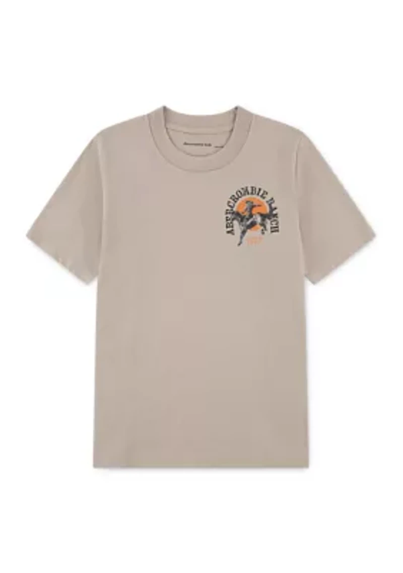 ranch short sleeve graphic t-shirt