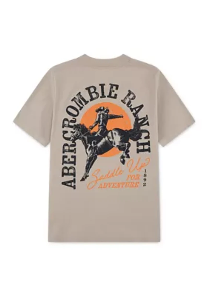 ranch short sleeve graphic t-shirt