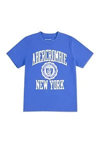 collegiate short sleeve t-shirt