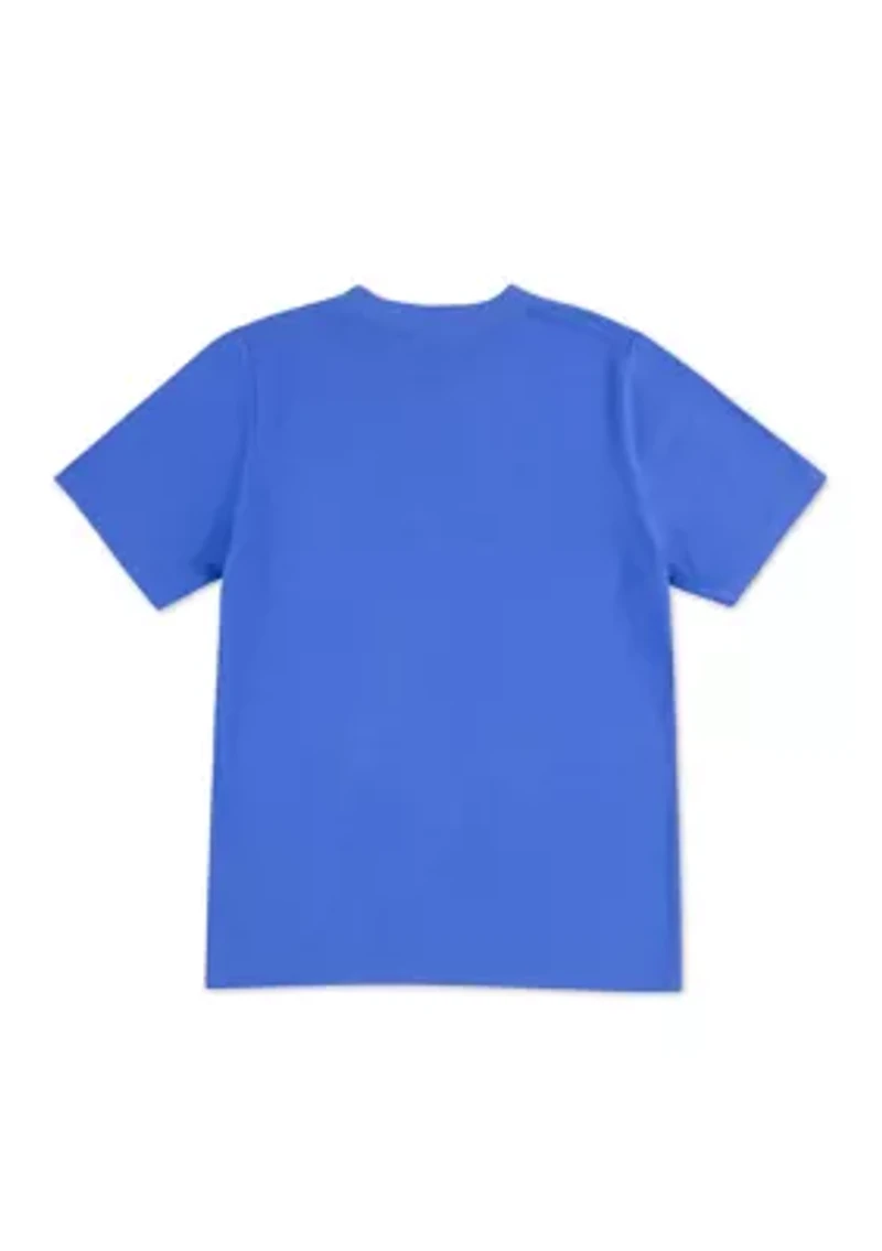 collegiate short sleeve t-shirt