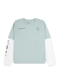 2fer racetrack graphic t-shirt