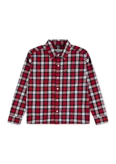 luxe twill shirt
