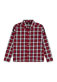 luxe twill shirt
