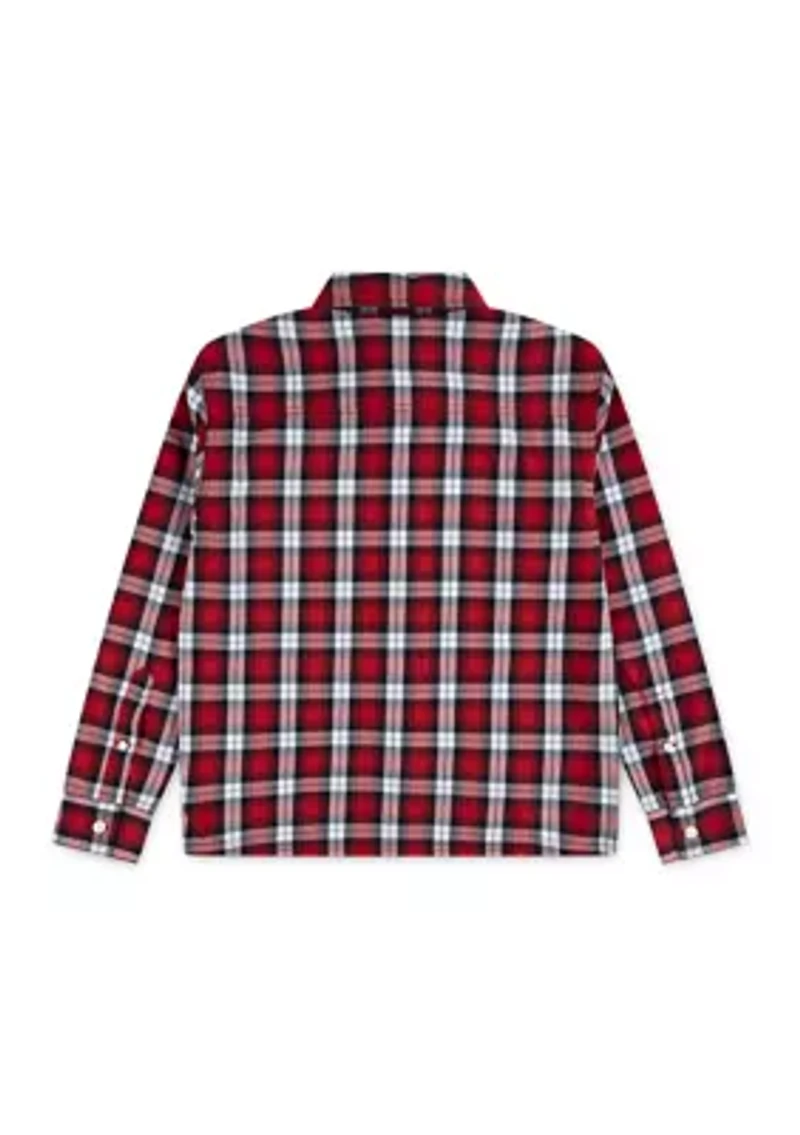 luxe twill shirt