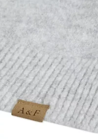 long sleeve truck crew intarsia sweater