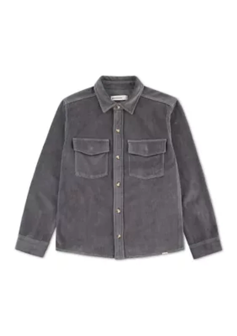 corduroy button down shirt