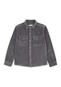 corduroy button down shirt