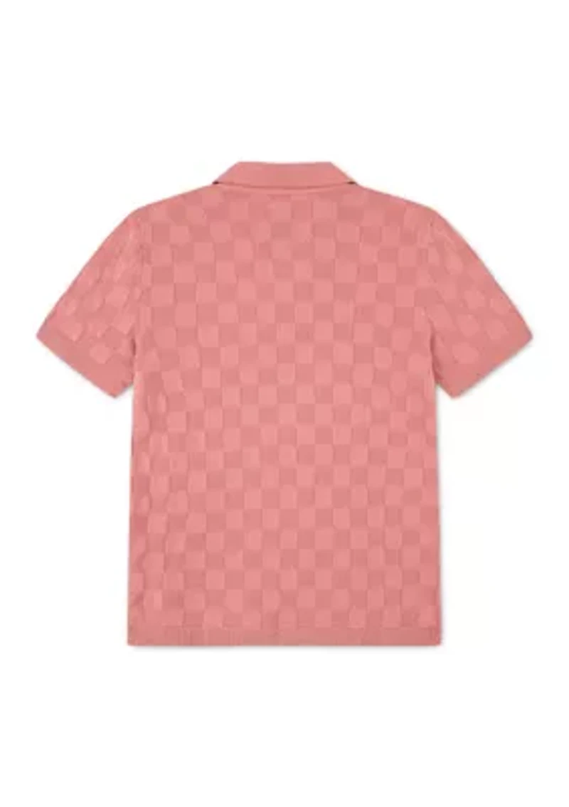 johnny collar polo shirt