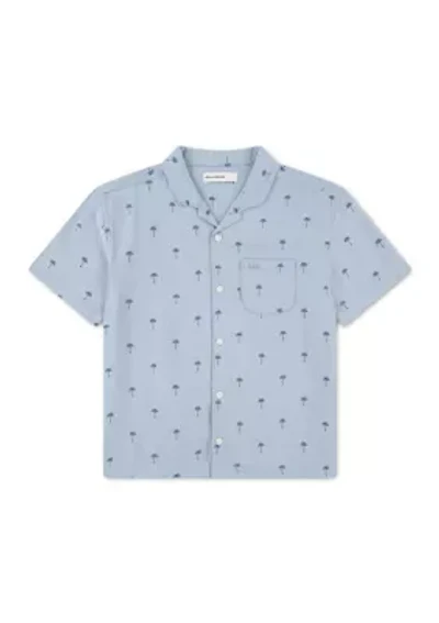 linen camp shirt