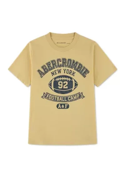 football camp graphic t-shirt