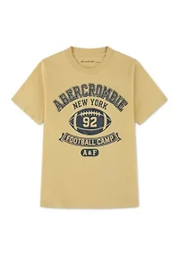 football camp graphic t-shirt