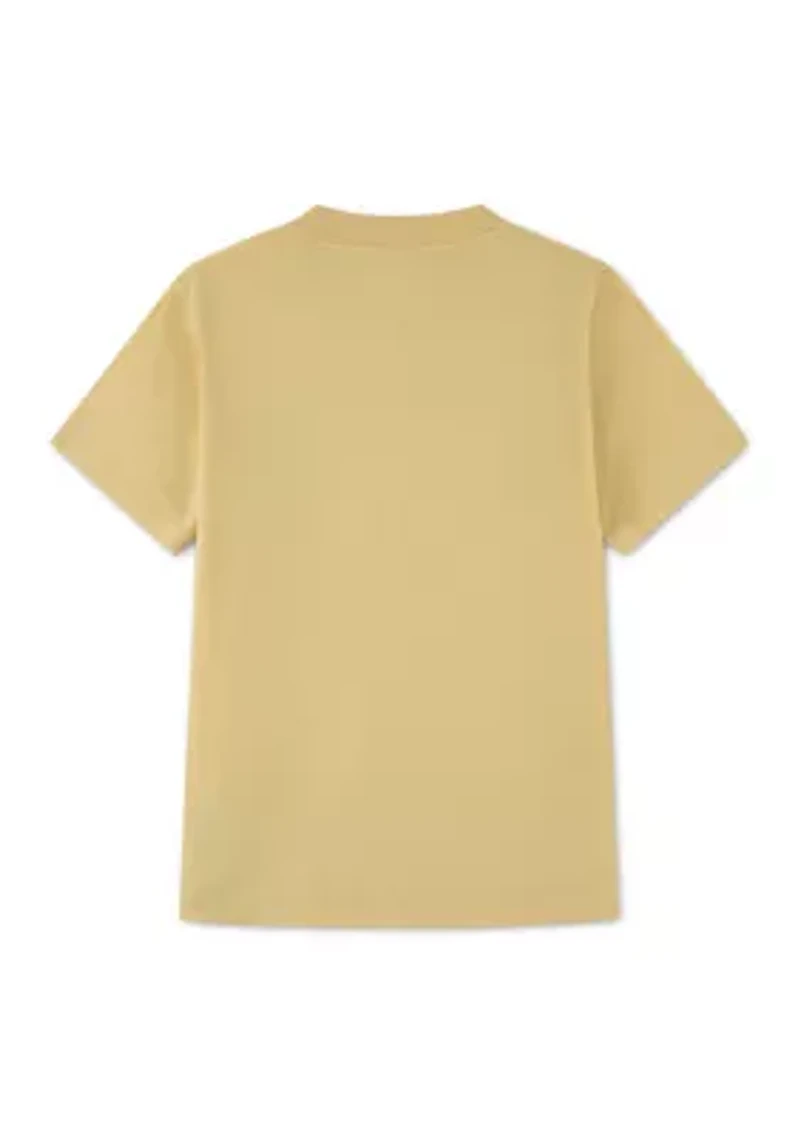 football camp graphic t-shirt