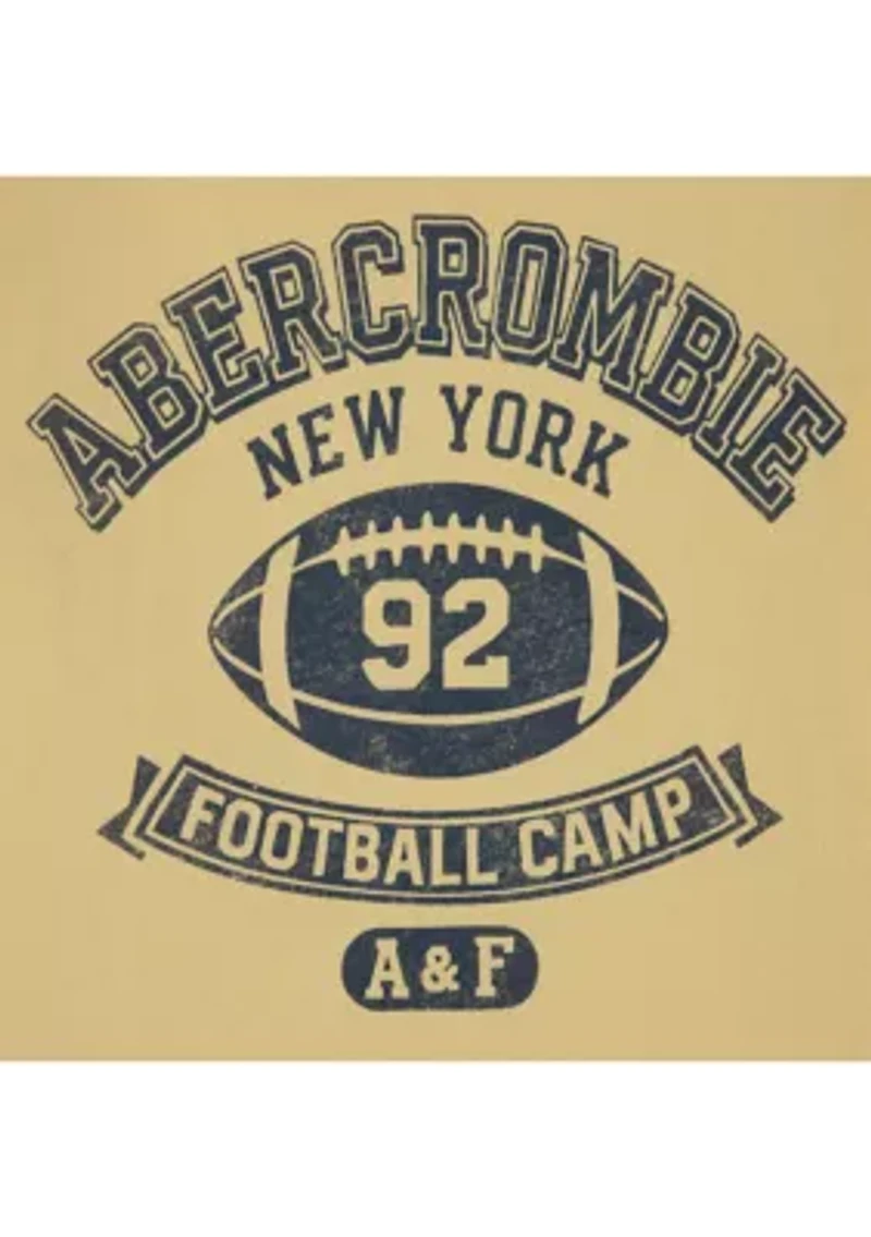 football camp graphic t-shirt